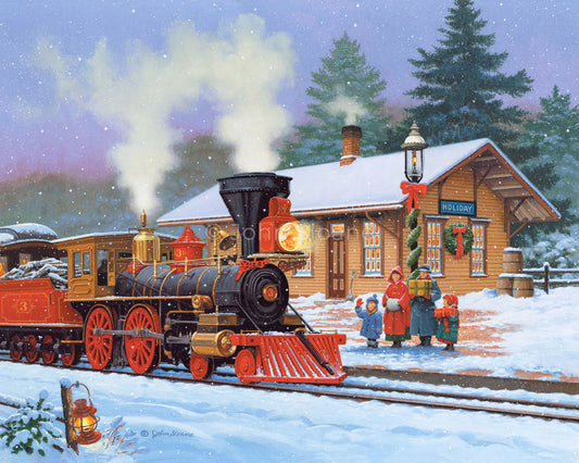 Holiday Station - Puzzle by John Sloane