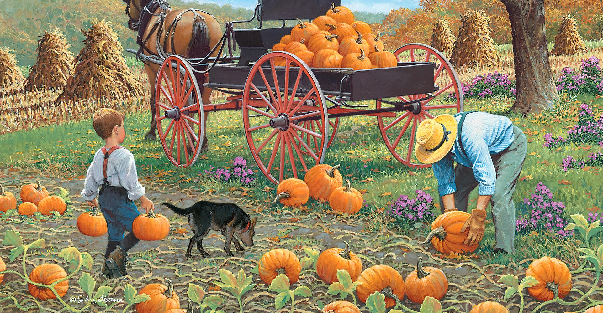 "Loadin' Up" © John Sloane