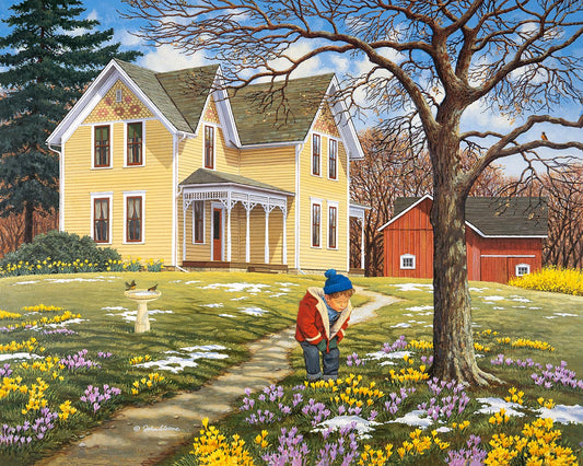 Looking for Spring - Puzzle by John Sloane