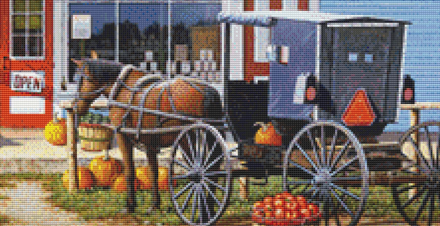 Market Day - Cross Stitch Pattern
