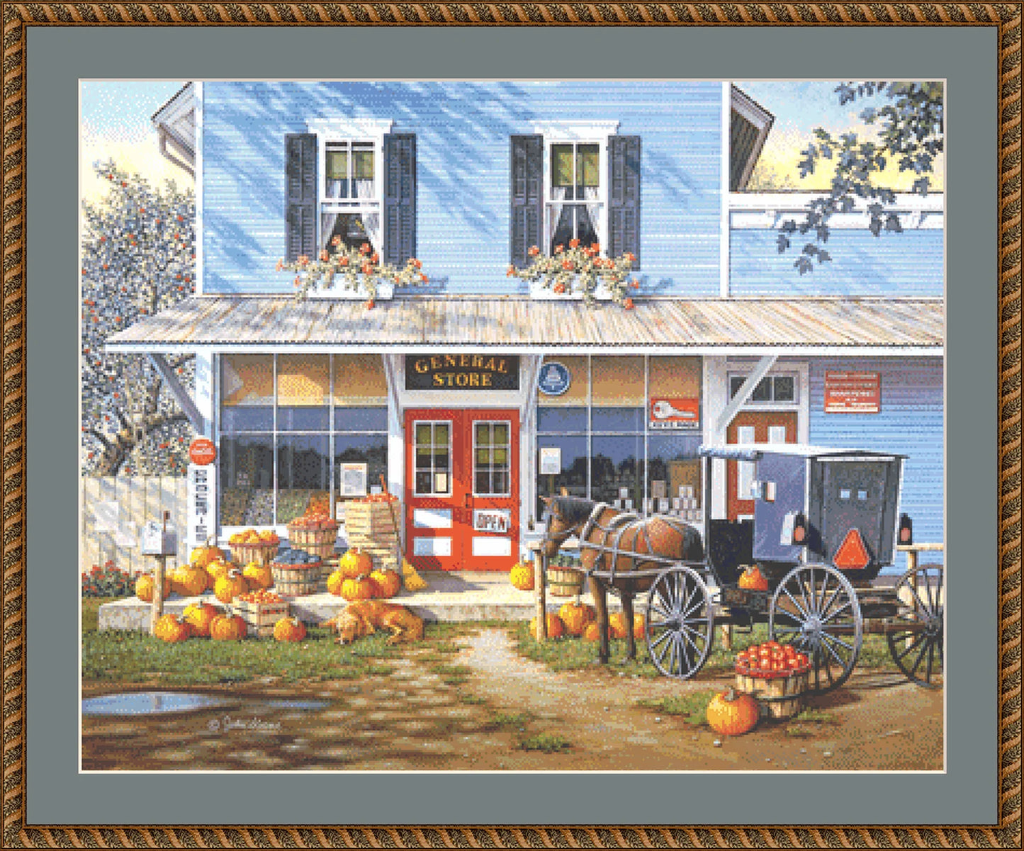 Market Day - Cross Stitch Pattern