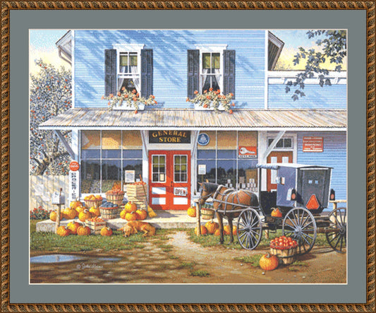 Market Day - Cross Stitch Pattern
