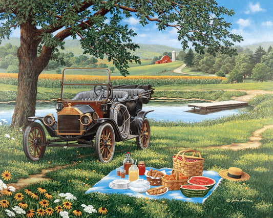 One Fine Day - Puzzle by John Sloane