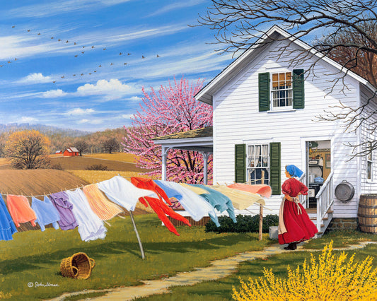 On the Wind - Puzzle by John Sloane
