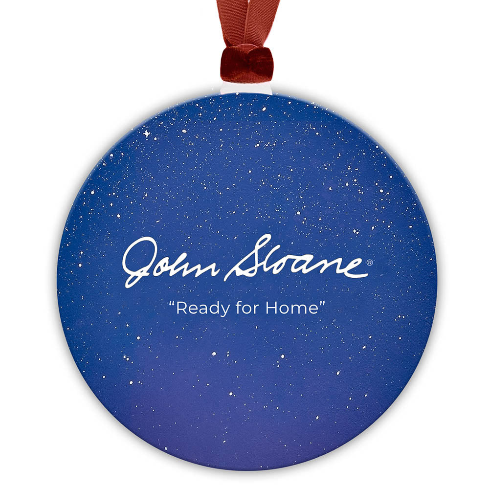 Holiday Ornament - "Ready for Home"