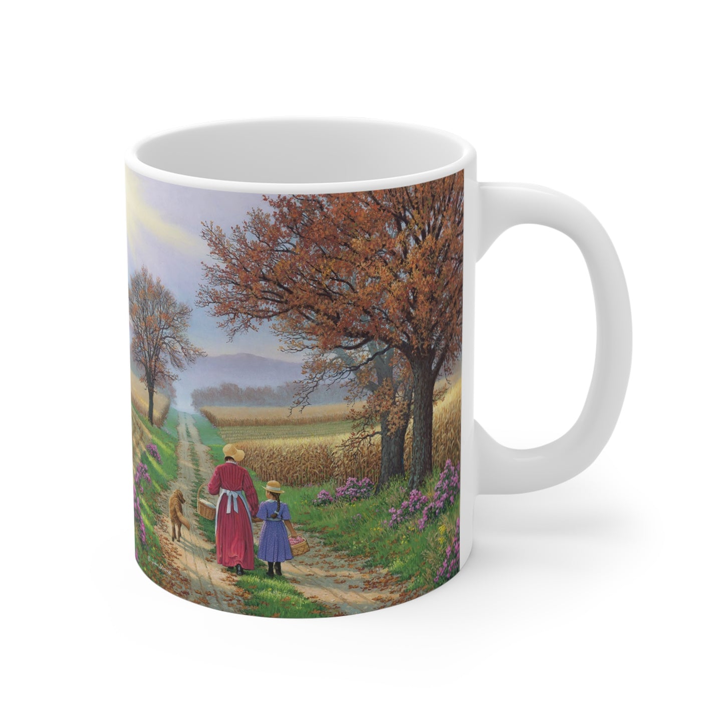 "Down the Road" Mug