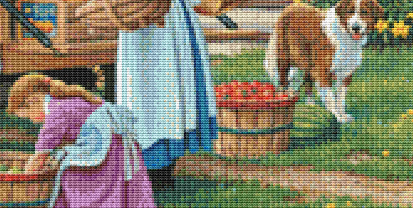 Shop at Home - Cross Stitch Pattern