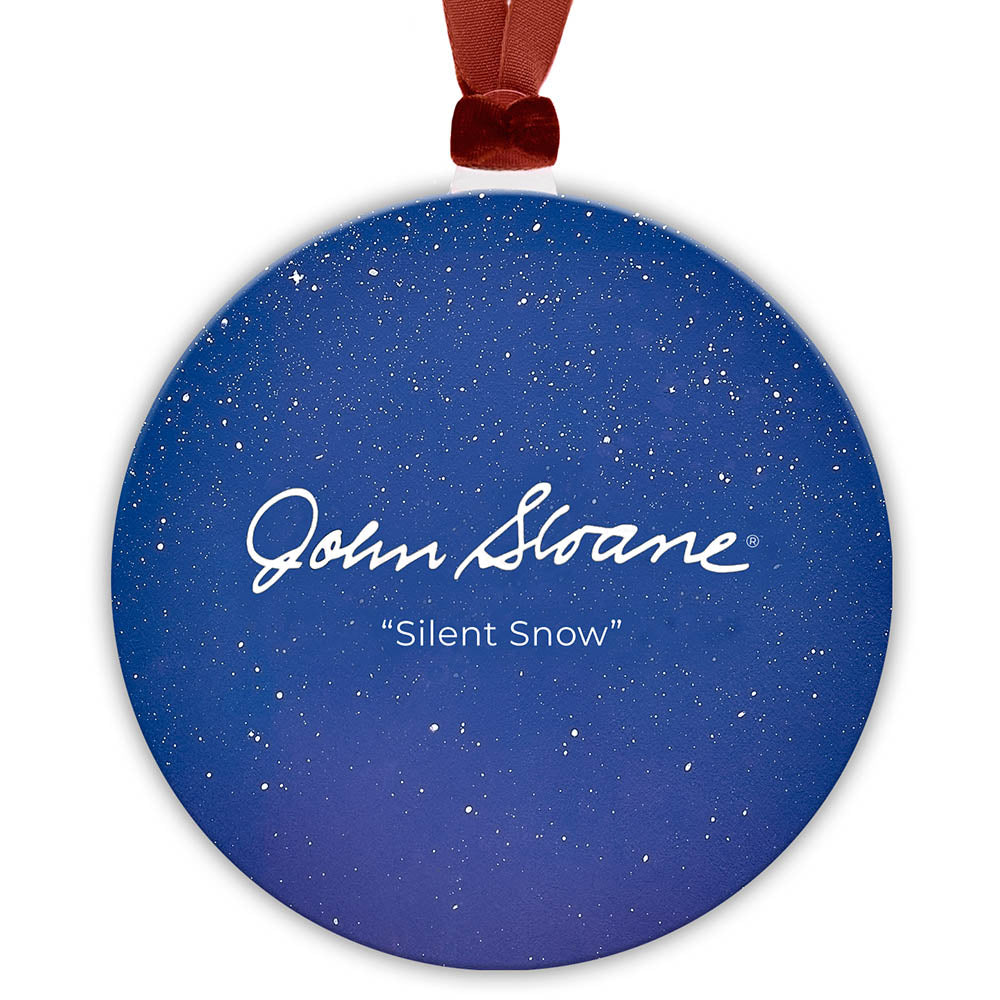 Holiday Ornament - "Silent Snow"