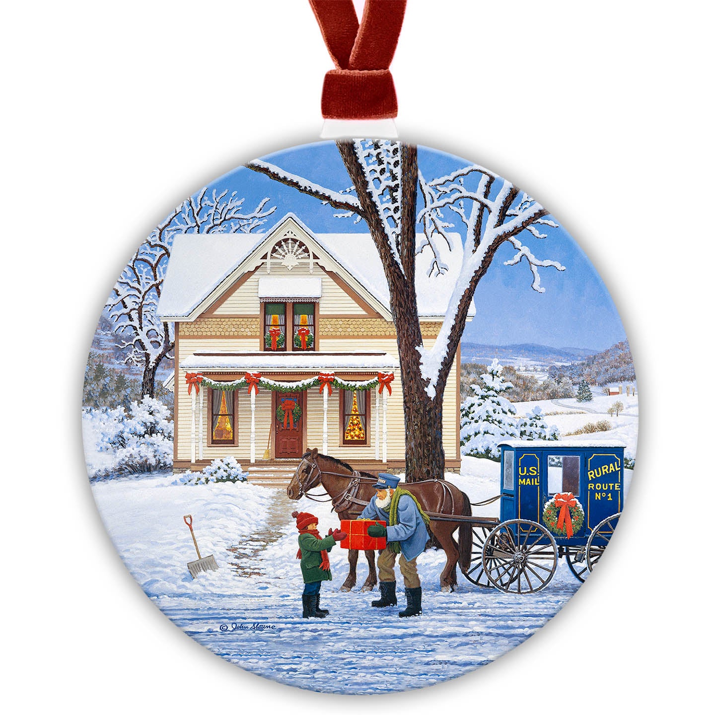 Holiday Ornament - "Special Delivery"
