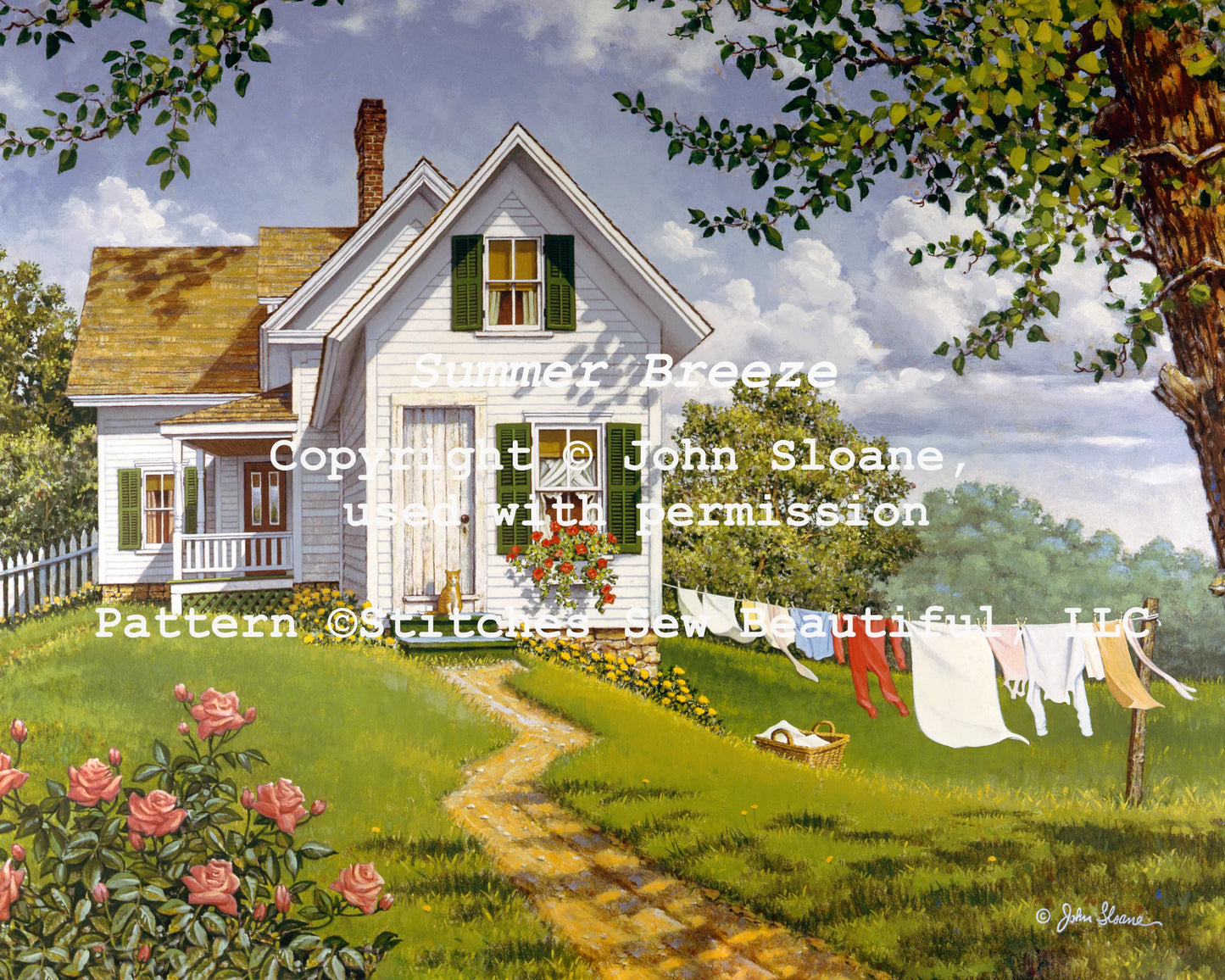 Summer Breeze - Cross Stitch Pattern
