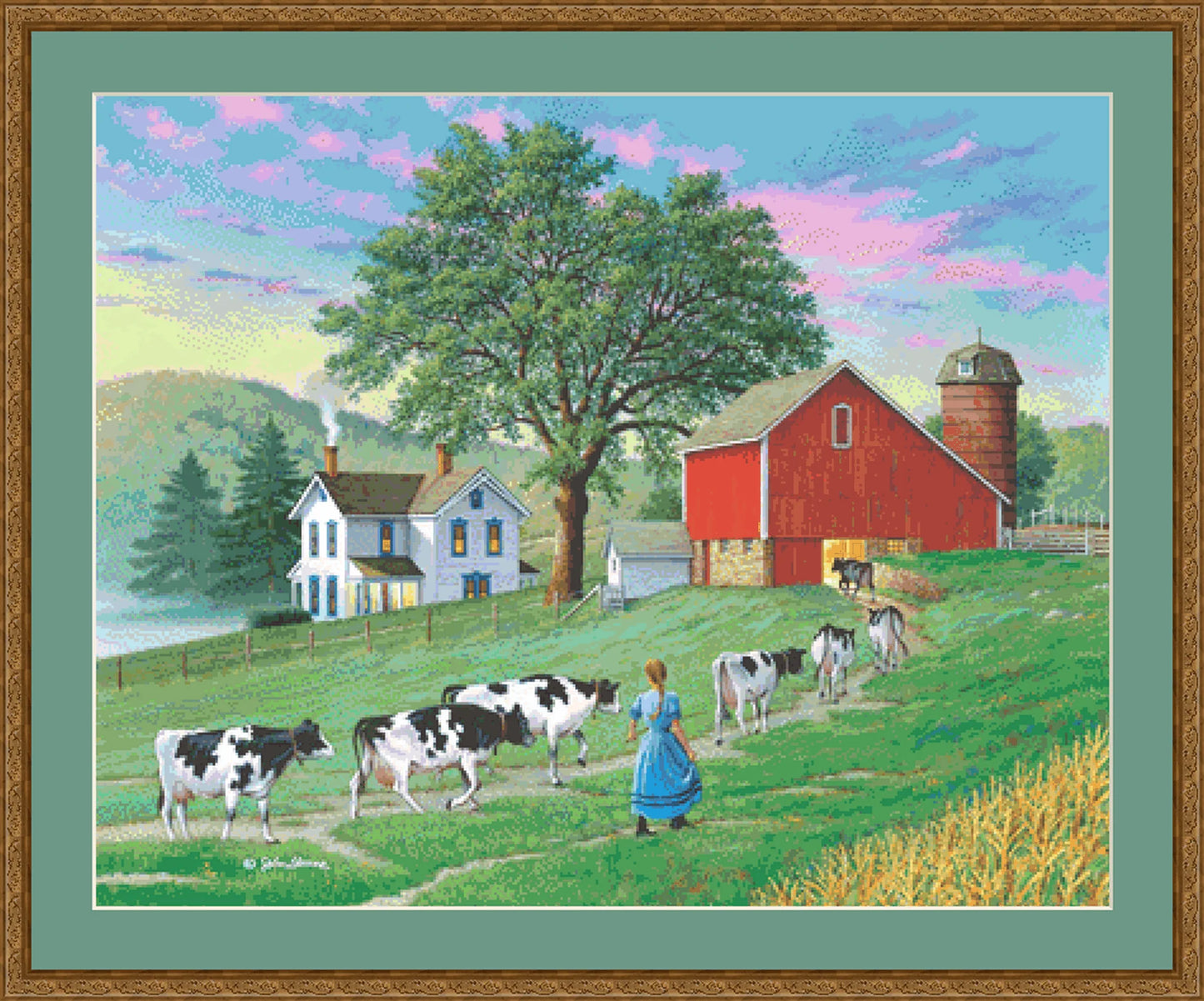 The Lights of Home - Cross Stitch Pattern