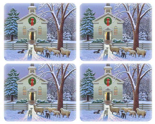 "Waiting for the Shepherd" Magnet (4 pack)