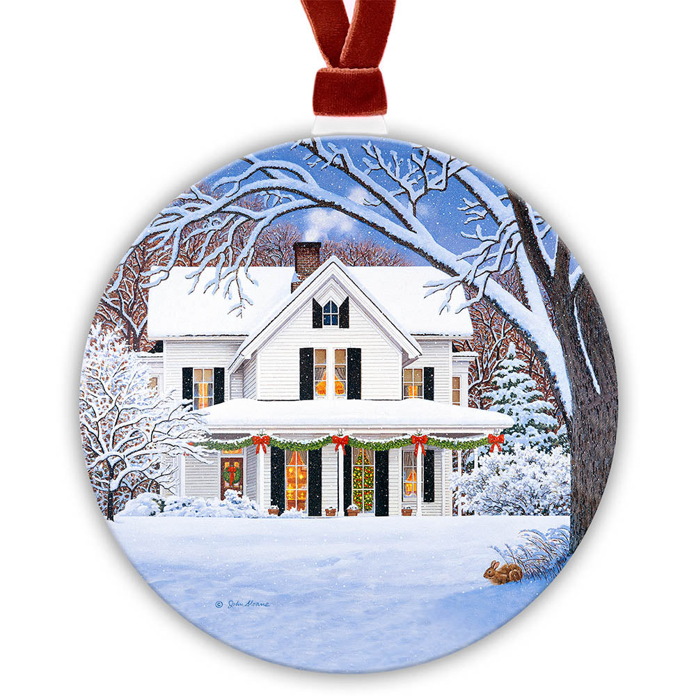 Holiday Ornament - "Warm and Cozy"