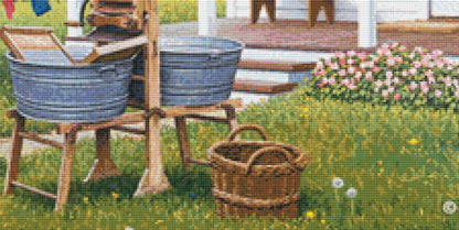 Wash and Dry - Cross Stitch Pattern