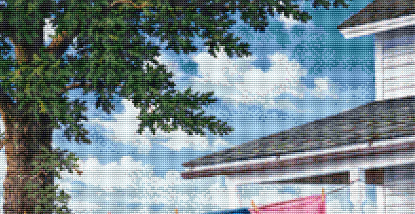 Wash and Dry - Cross Stitch Pattern