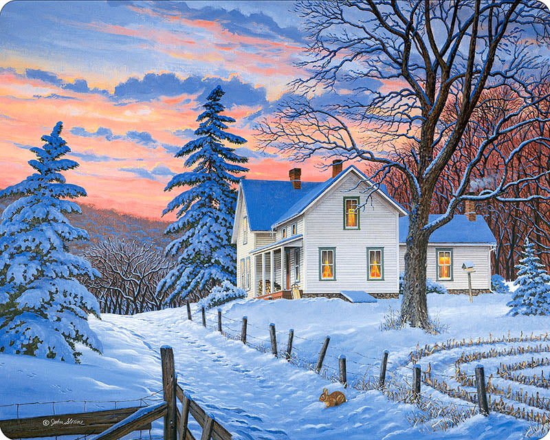 Refrigerator Art - "Winter Haven"