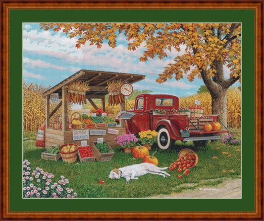 A Taste of Autumn - Cross Stitch Pattern