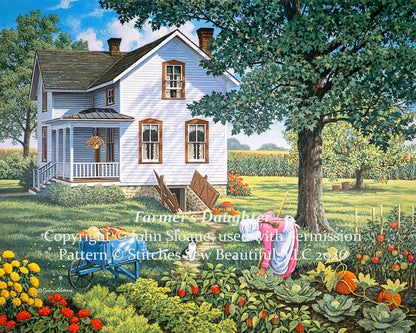Farmer's Daughter - Cross Stitch Pattern