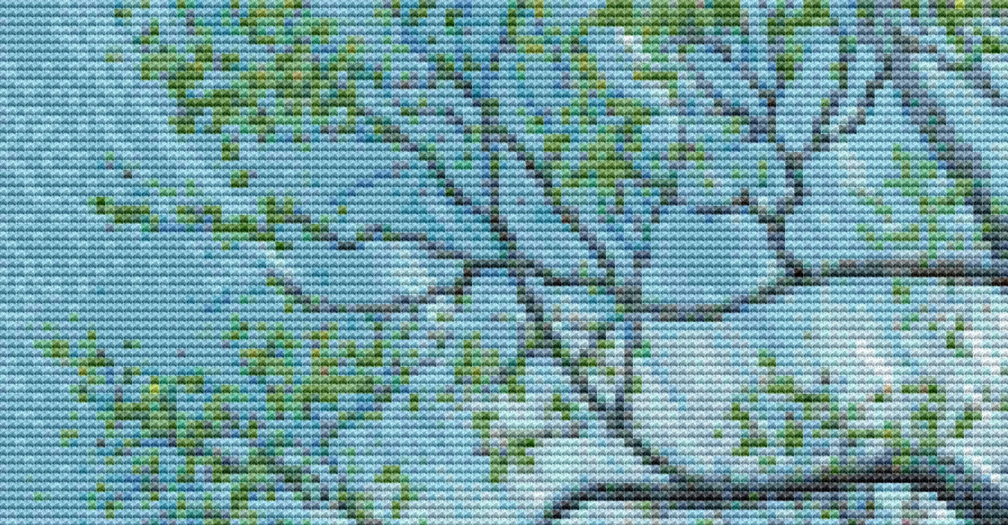 A Good Day for Ducks - Cross Stitch Pattern