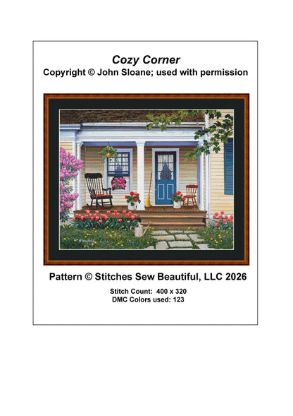 Cozy Corner - Cross Stitch Pattern