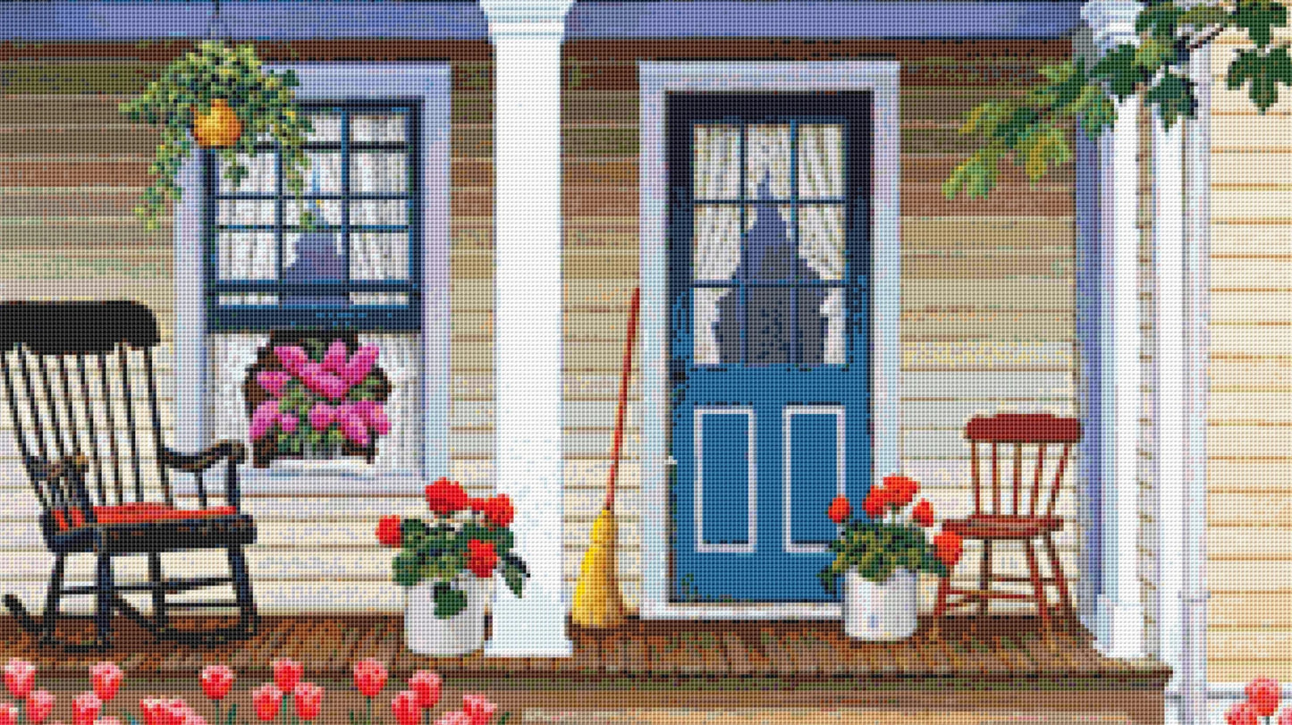 Cozy Corner - Cross Stitch Pattern