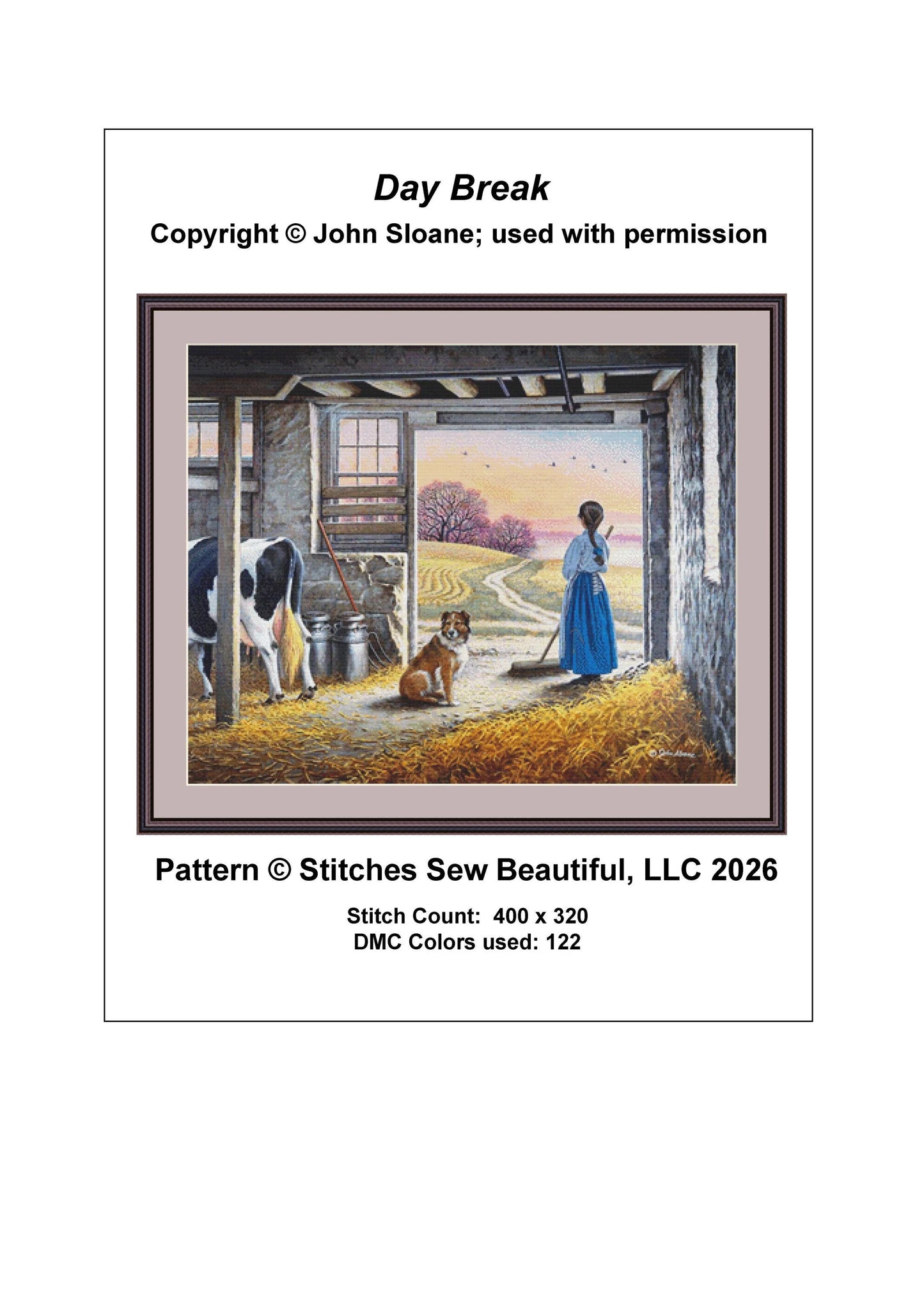Day Break - Cross Stitch Pattern