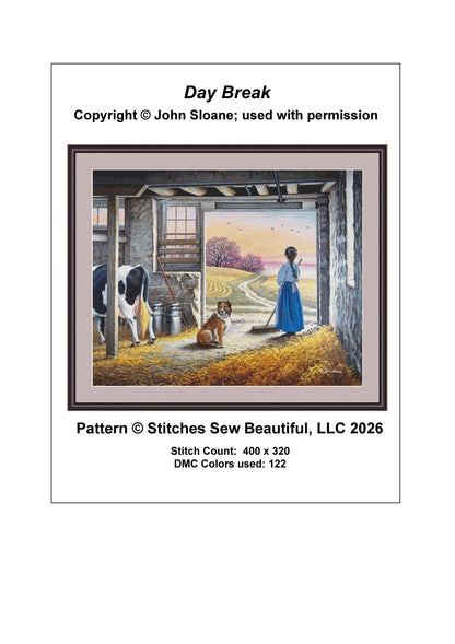Day Break - Cross Stitch Pattern