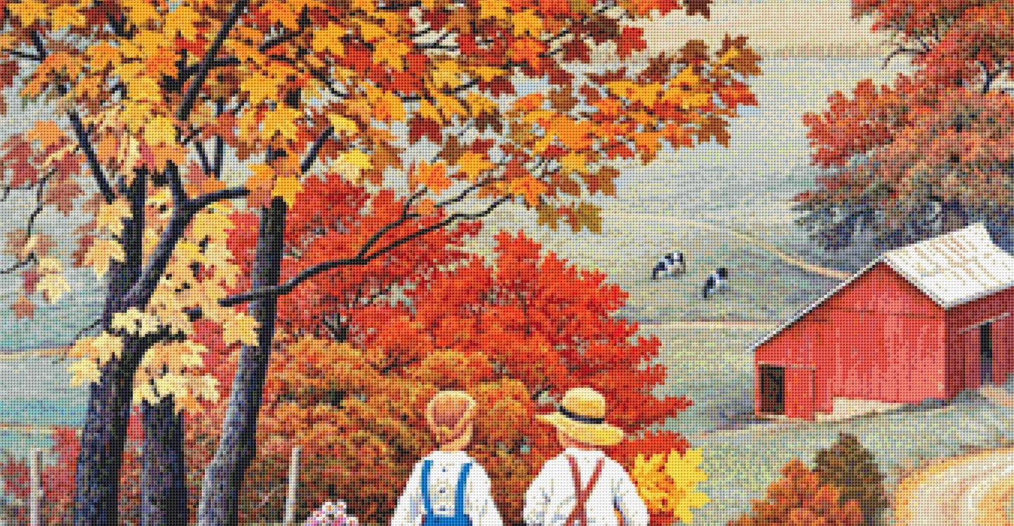 Golden Days - Cross Stitch Pattern