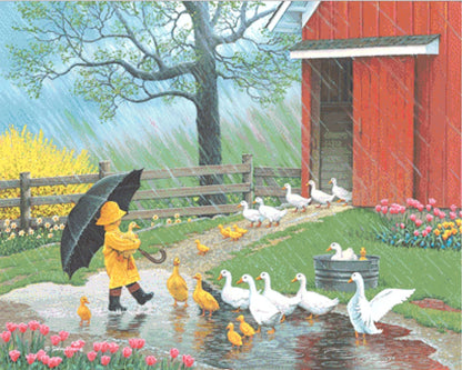 A Good Day for Ducks - Cross Stitch Pattern
