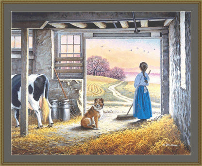 Day Break - (Max Size/Color) Cross Stitch Pattern