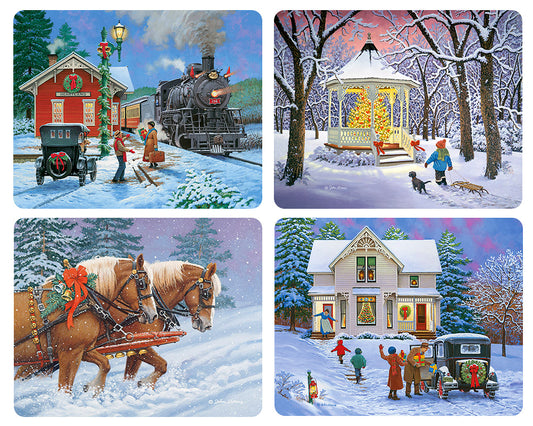 Almost Christmas Magnet Set