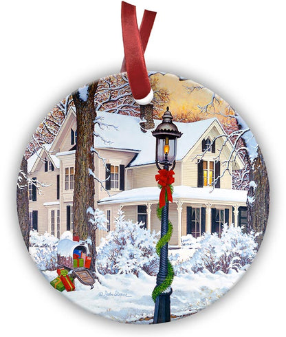 Ornament - "Christmas Homestead"