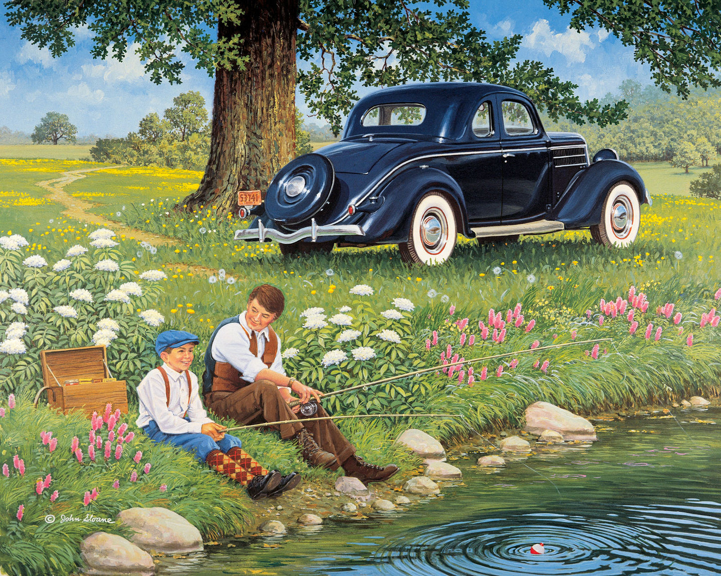 Father's Day - Puzzle by John Sloane