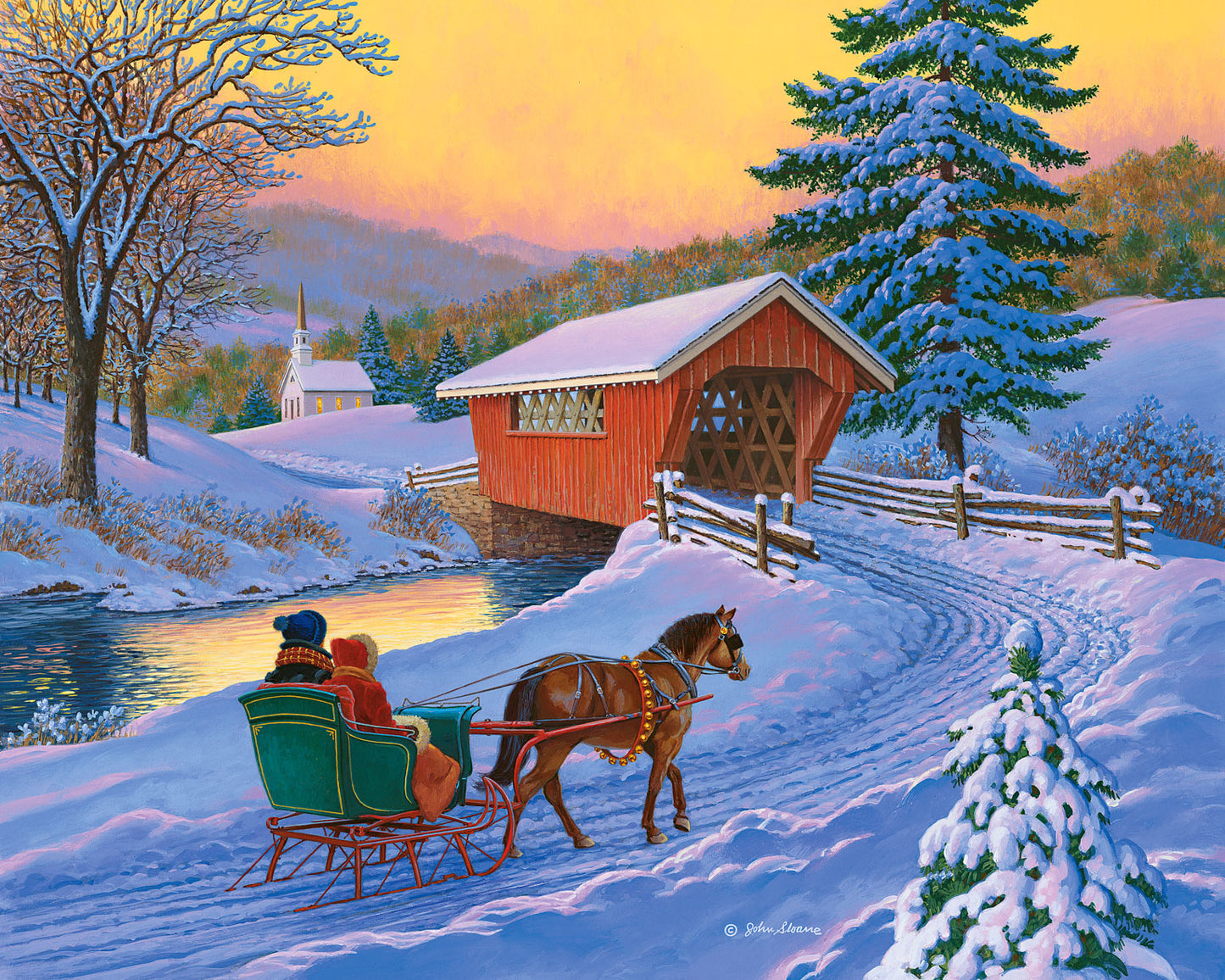 Golden Moments - Puzzle by John Sloane