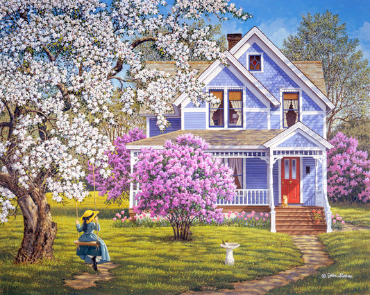 "Lilacs and Lace" by John Sloane