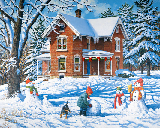 Making New Friends - Puzzle by John Sloane