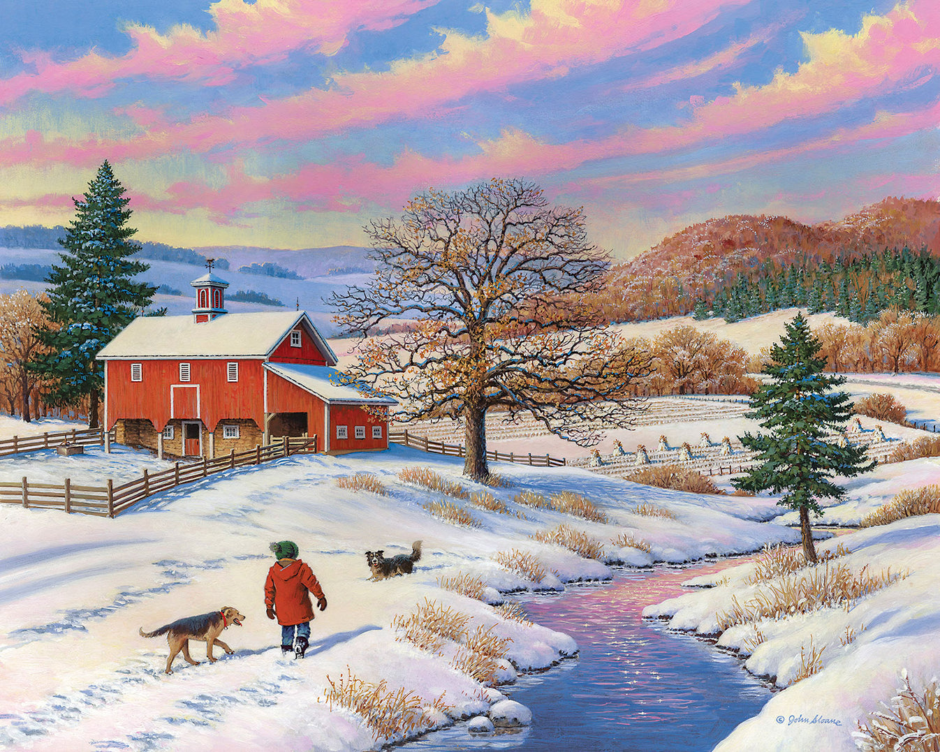 Morning Walk © John Sloane – John Sloane Art