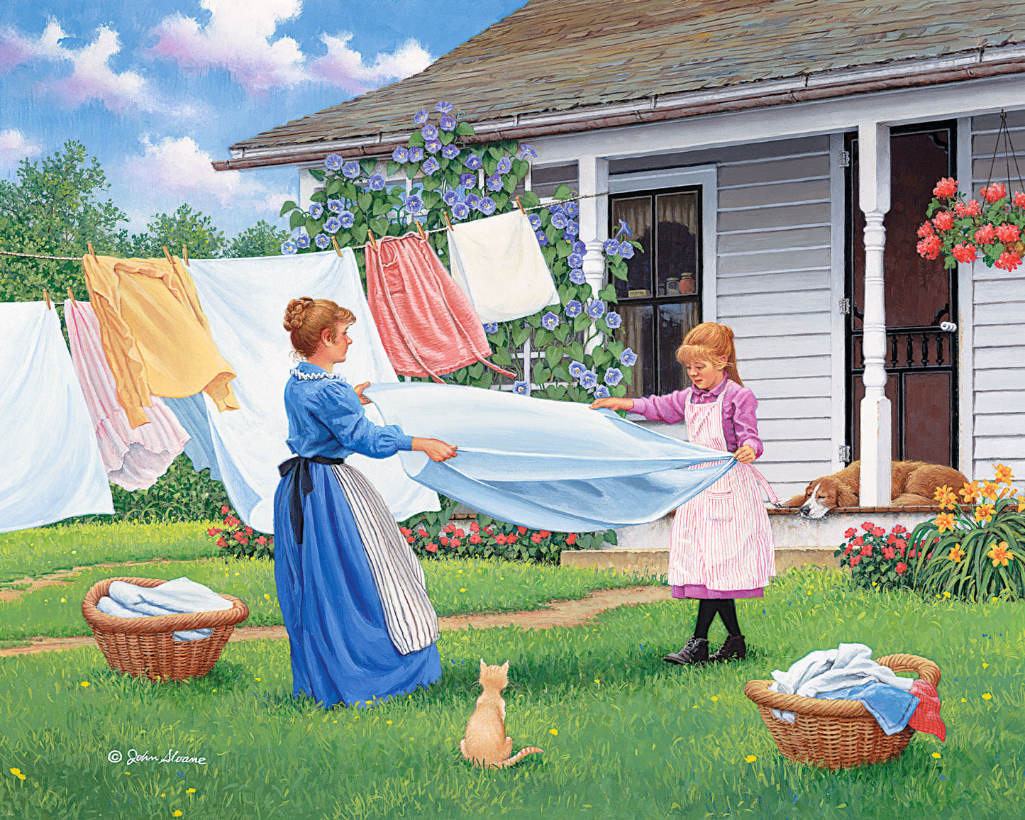 One, Two, Three! - Puzzle by John Sloane