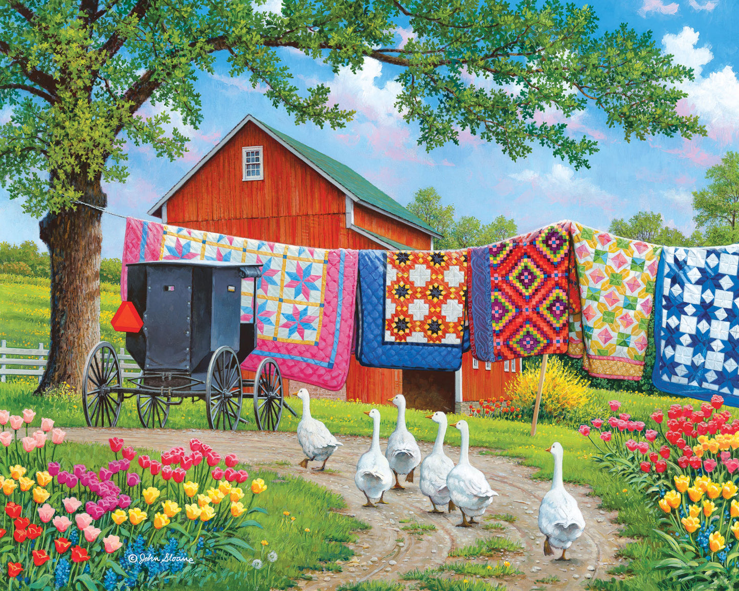 Plain and Fancy - Puzzle by John Sloane