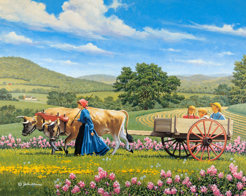 Rolling Along © John Sloane – John Sloane Art