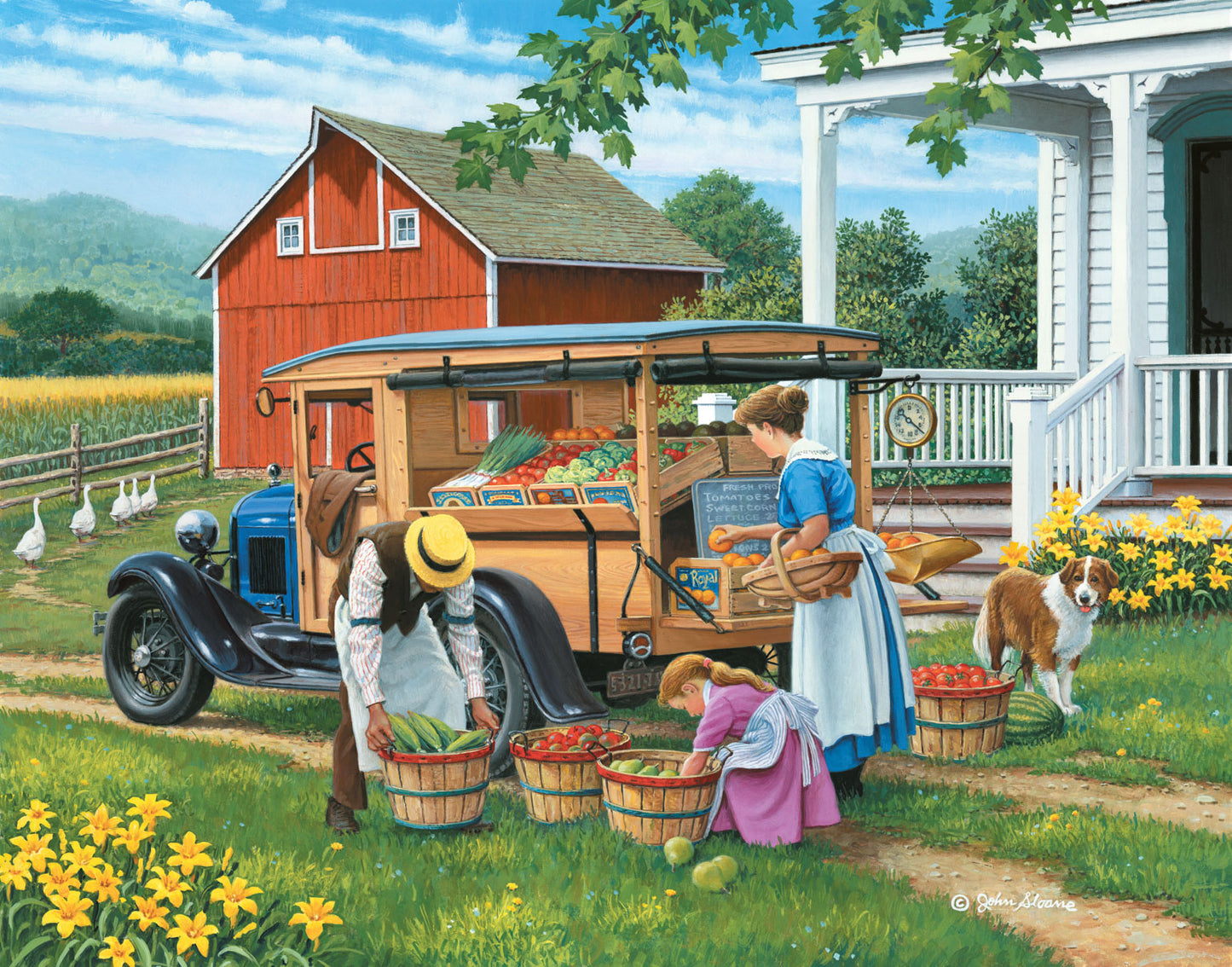 Shop at Home - Puzzle by John Sloane