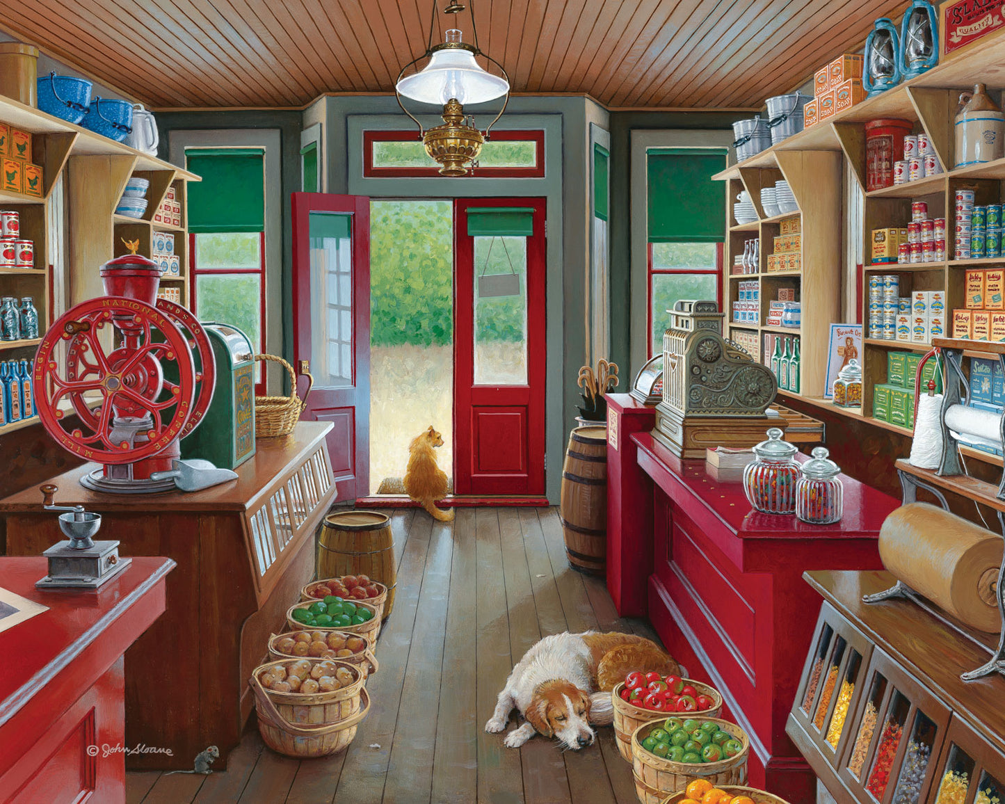 Slow Day - Puzzle by John Sloane