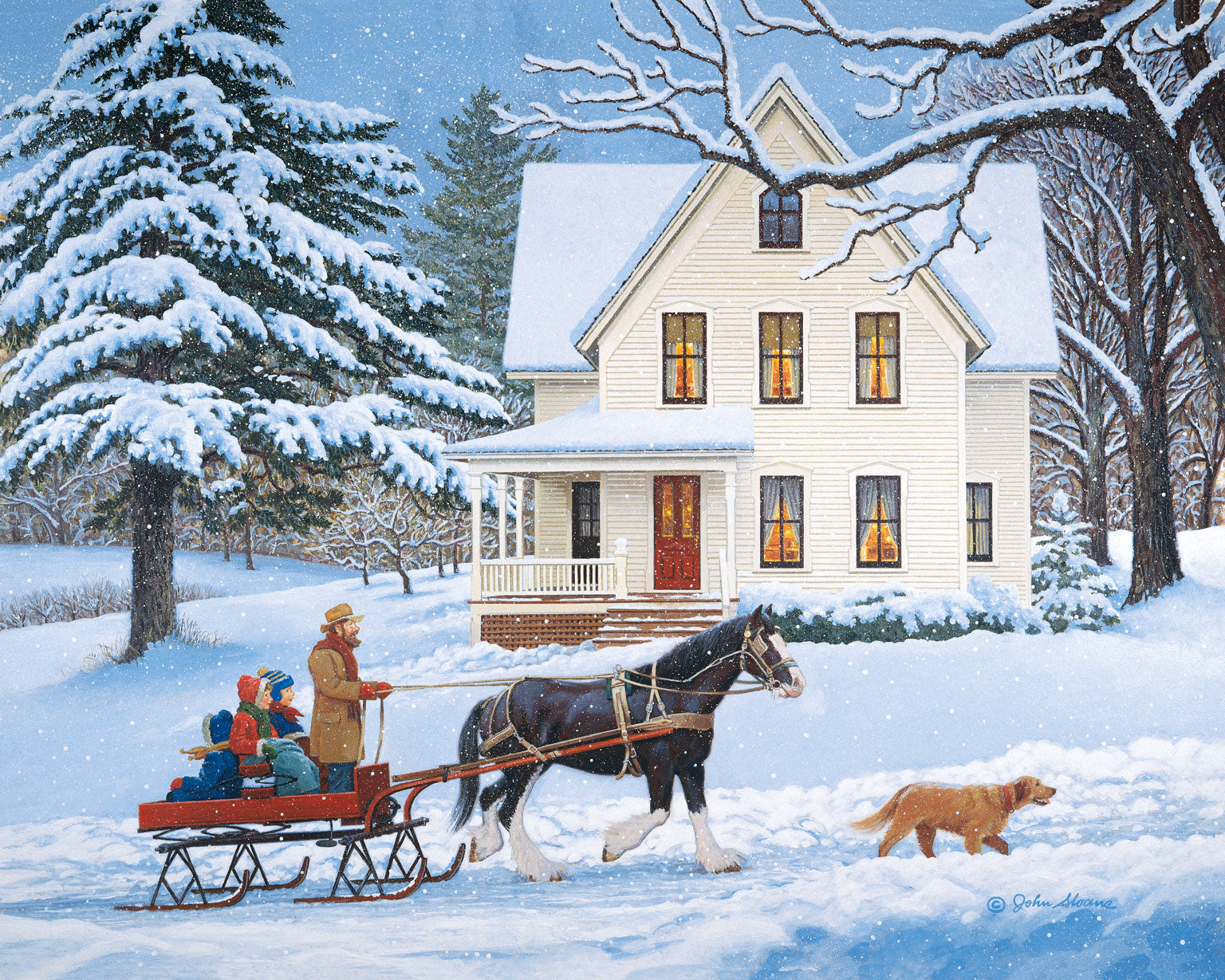 The Ride Home © John Sloane – John Sloane Art