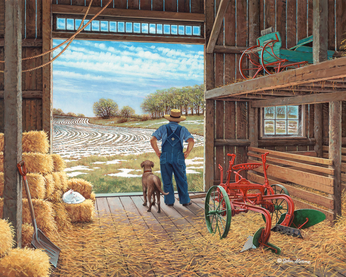 Waiting for Spring - Puzzle by John Sloane