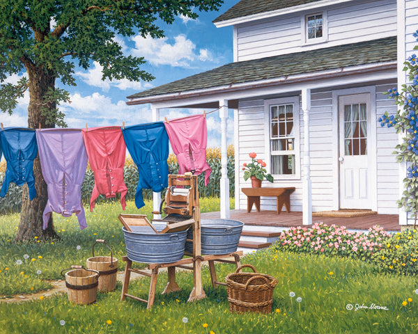 Wash and Dry © John Sloane – John Sloane Art