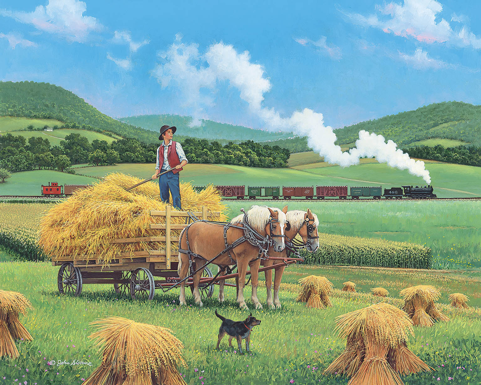 Whistle on the Wind © John Sloane John Sloane Art