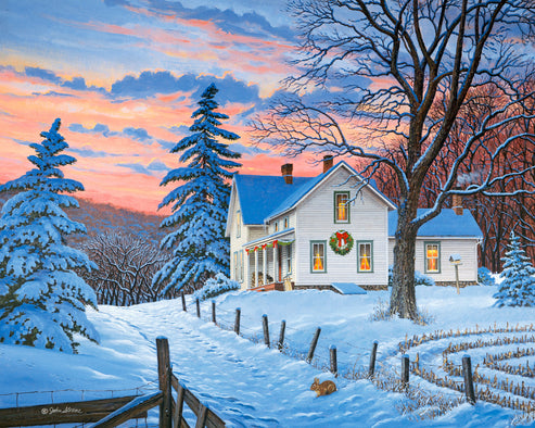 Winter Haven (xmas) © John Sloane – John Sloane Art